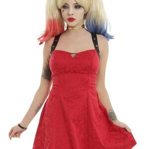 Hot topic DC Comics Suicide Squad Harley Quinn Red Dress